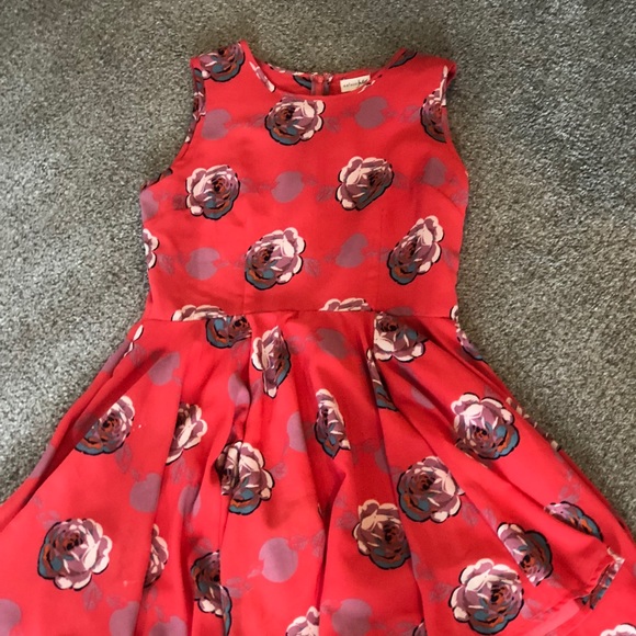 Maison Jules Coral Floral Print Dress NWT size L - Picture 4 of 8